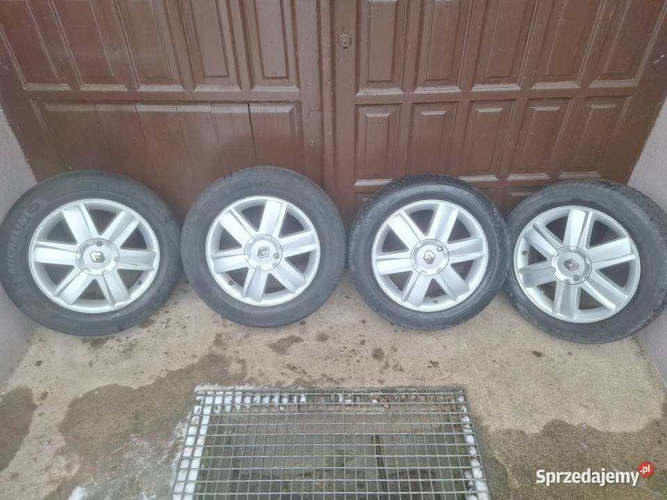 Alufelgi Renault 4x100 R16 z oponami Turek