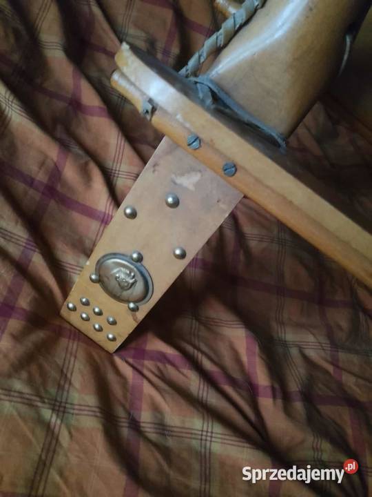 taboret Vintage Camel stołek siodłowy drewniany Stołki i taborety Legnica sprzedam