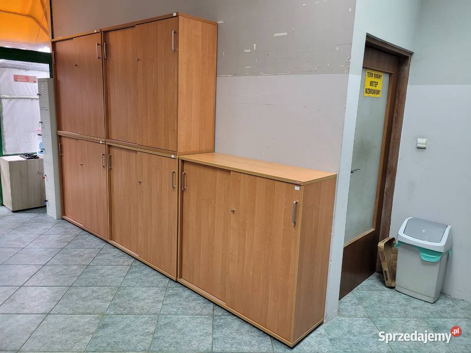 Meble biurowe używane hurt detal biurka szafy Poznań