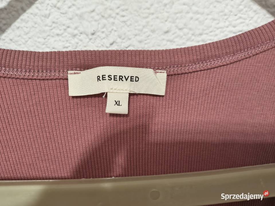Reserved top nowy przydymiony róż rXL42 Zamość