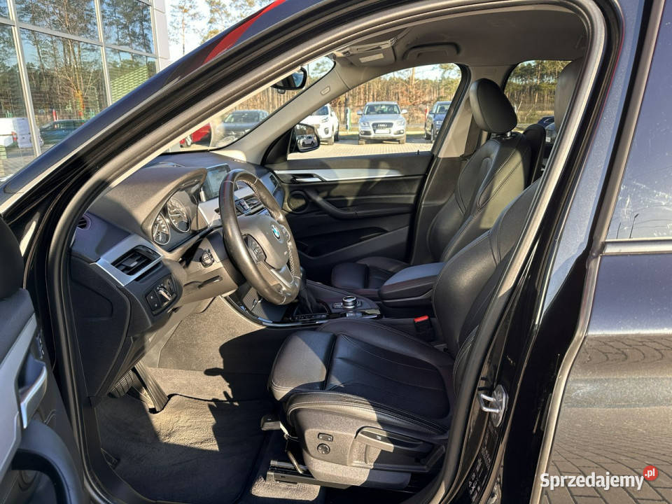 BMW X1 Navi Skóra FullLED EleKlapa Grzane fotele czujnik zmierzchu opolskie Kąty Opolskie