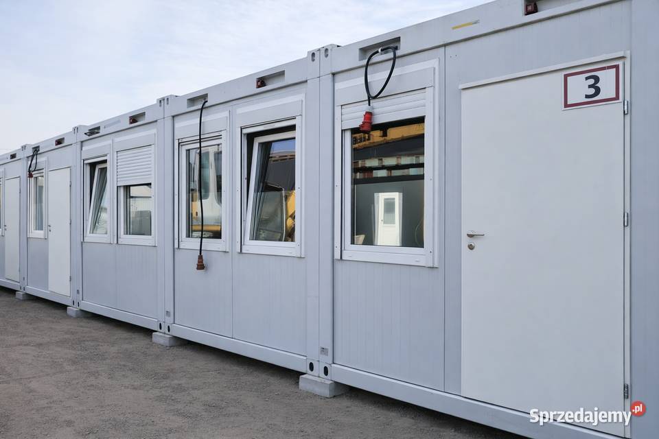 Kontenery biurowe 5 modułów 75m2 Śląsk Transport Katowice