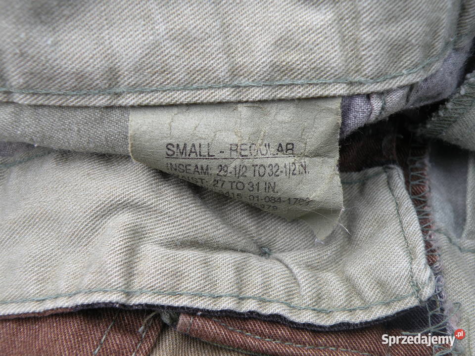 Spodnie bdu woodland small regular 96r Militaria Wrocław sprzedam