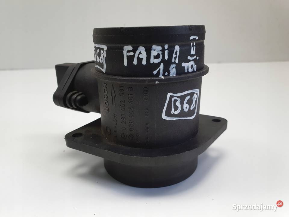 PRZEPŁYWOMIERZ Skoda Fabia II 19 TDI POWIETRZA lubelskie Rudka