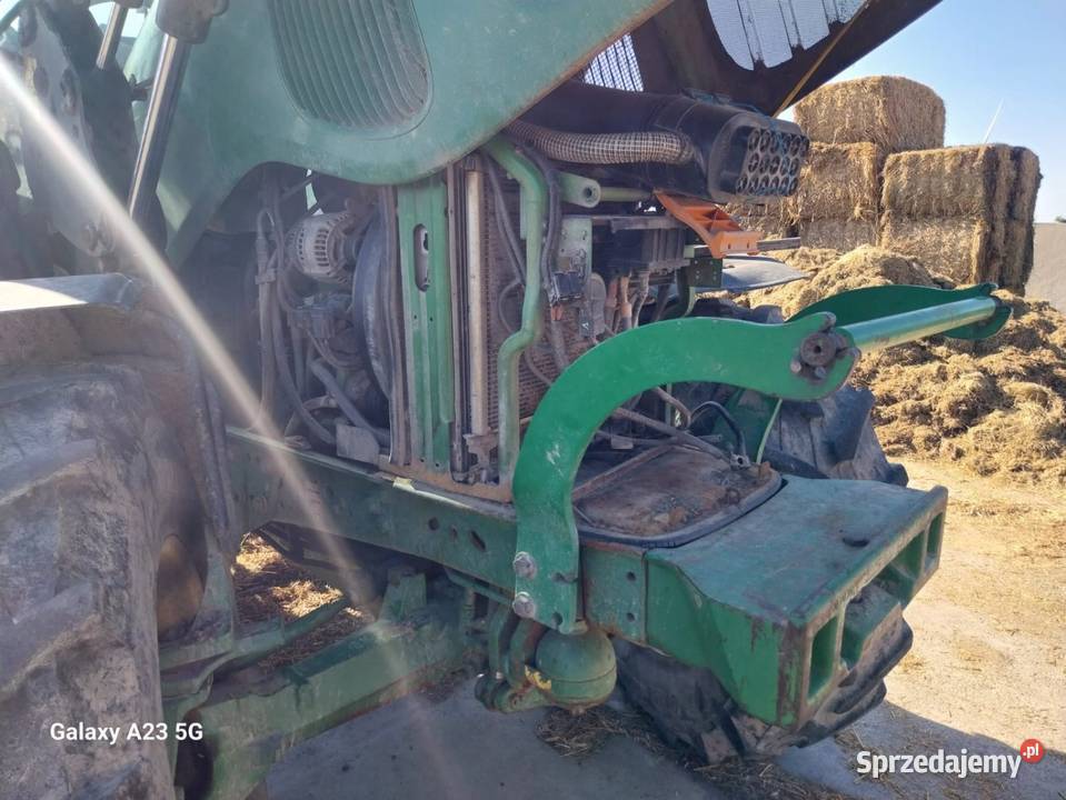 John Deere 6620 6 cyl moc 130 uszkodzony Pneumatyczne siedzenie pomorskie Czersk