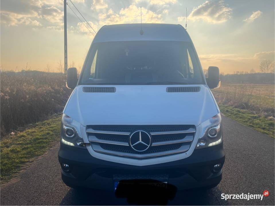 Mercedes sprinter 180 30 maxi webasto łuzko Mercedes-Benz Twardogóra