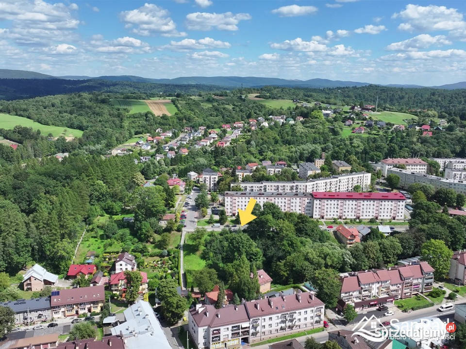 Grunt 1620m2 Lesko budowlana Grunty i działki podkarpackie