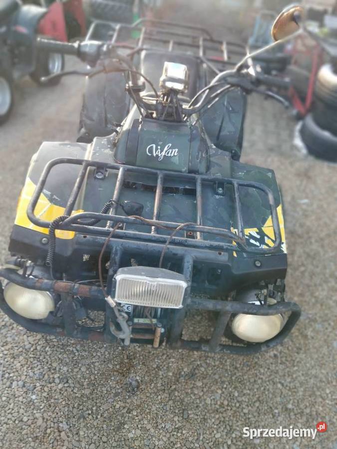 Quad 250 lifan traper barossa 2 cylindry uszkodzony małopolskie Konina