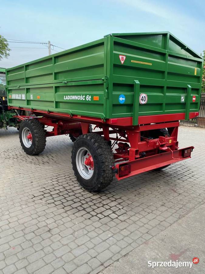 Przyczepa Rolnicza HL HW 2 Stronny Wywrot 6011 nieuszkodzony Słupca