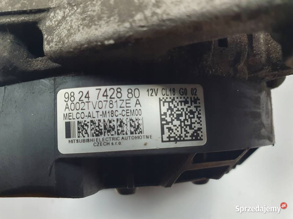 ALTERNATOR Citroen Jumper 22 Blue HDI 9824742880