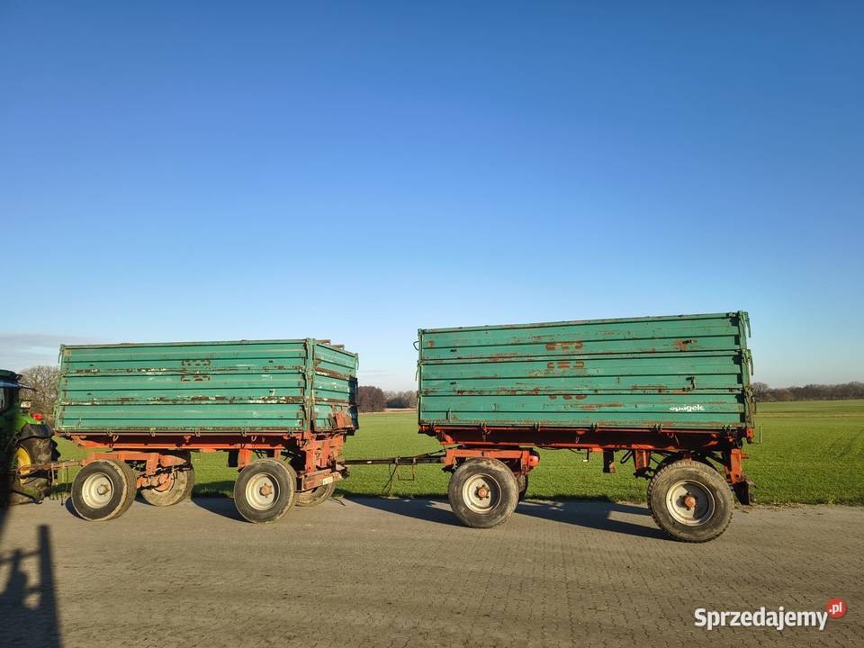 Przyczepa rolnicza 12t przyczepy 2