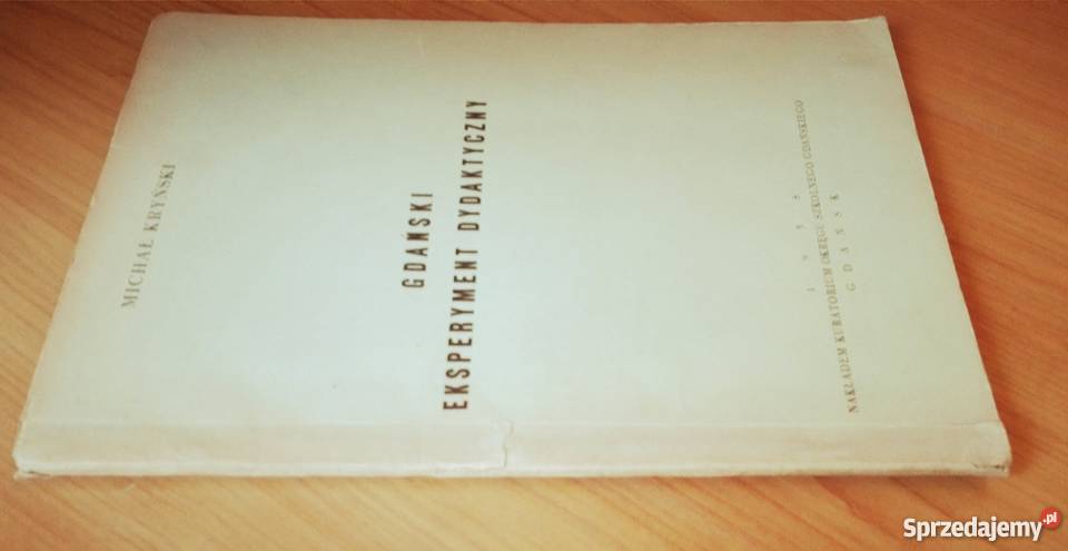 Gdański eksperyment dydaktyczny Kryński Michał pomorskie Gdańsk