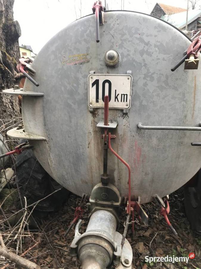 Sprzedam beczkowóz 3000L Huber stan Rabka-Zdrój sprzedam