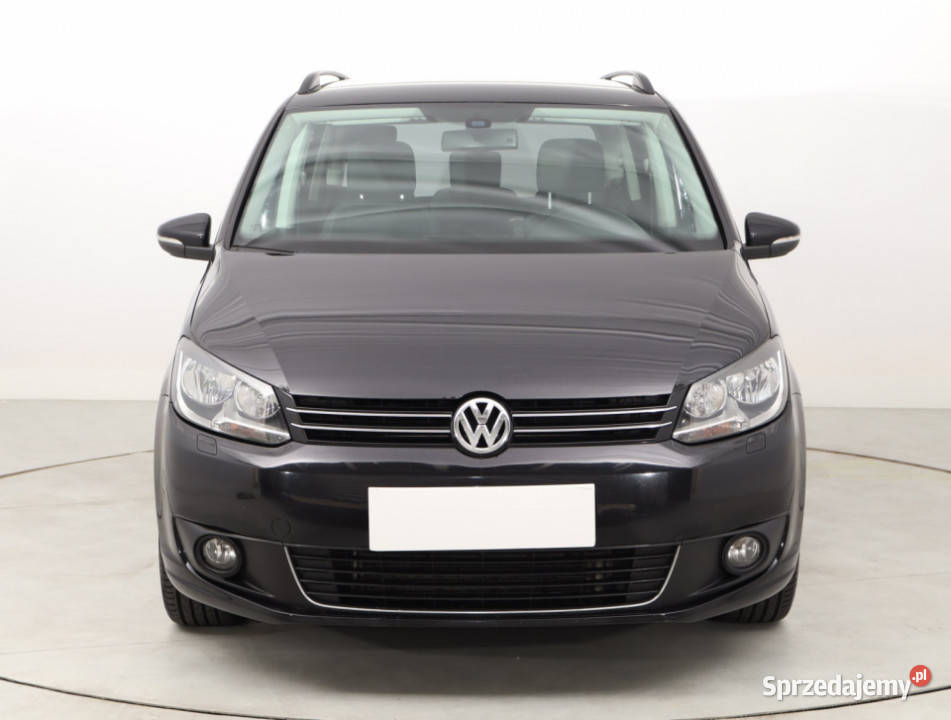 VW Touran 20 TDI czarny Bielany Wrocławskie