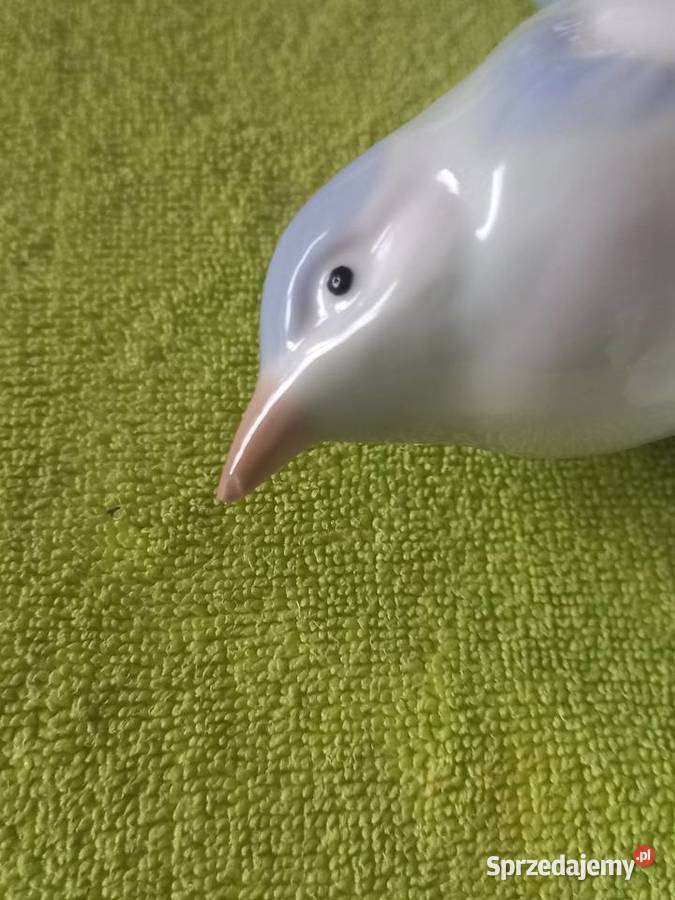 Figurka porcelanowa ptak Sikorka Toruń sprzedam