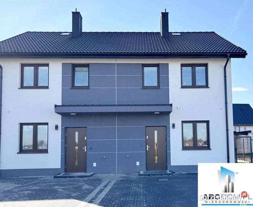 Niepołomice skrajna szeregówka z ogródkiem