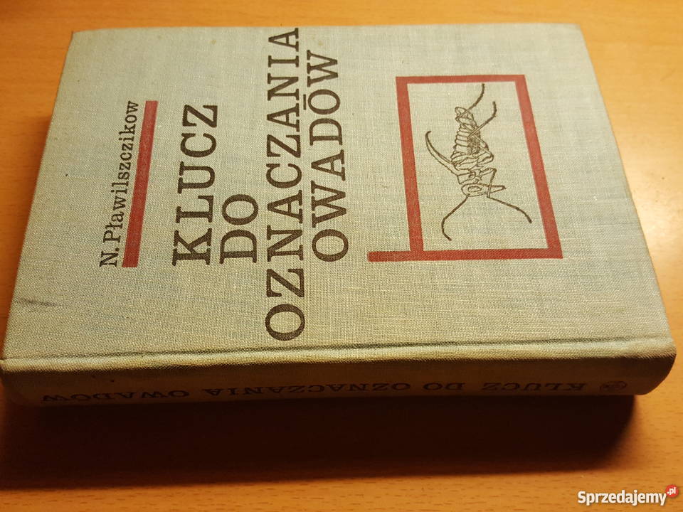 KSIĄŻKA Klucz do oznaczania owadów N wielkopolskie Złotniki