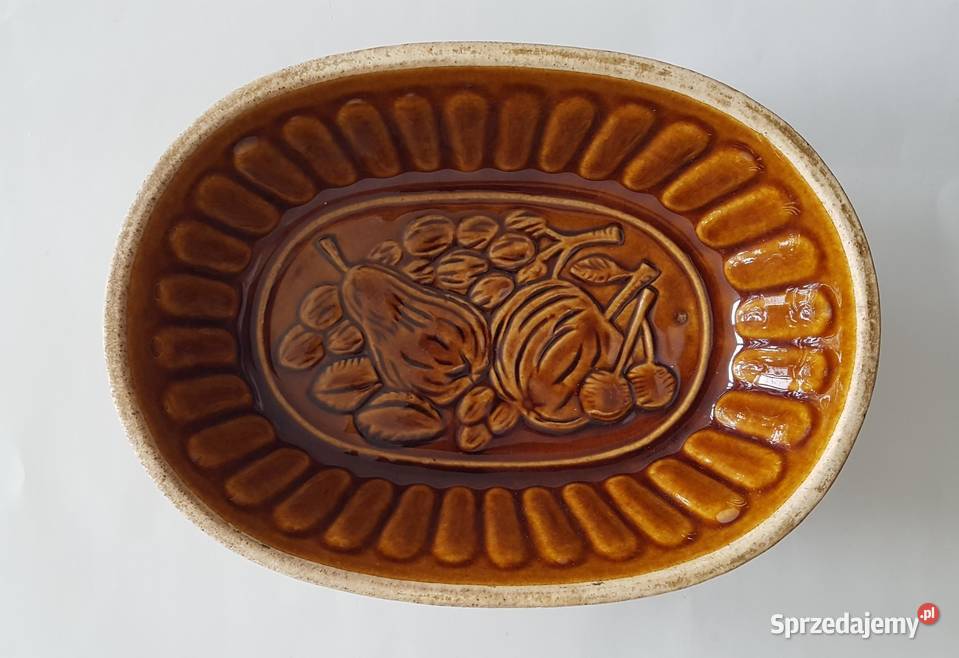 Półmisek ceramiczny ceramika dekoracyjna dekor dolnośląskie Legnica