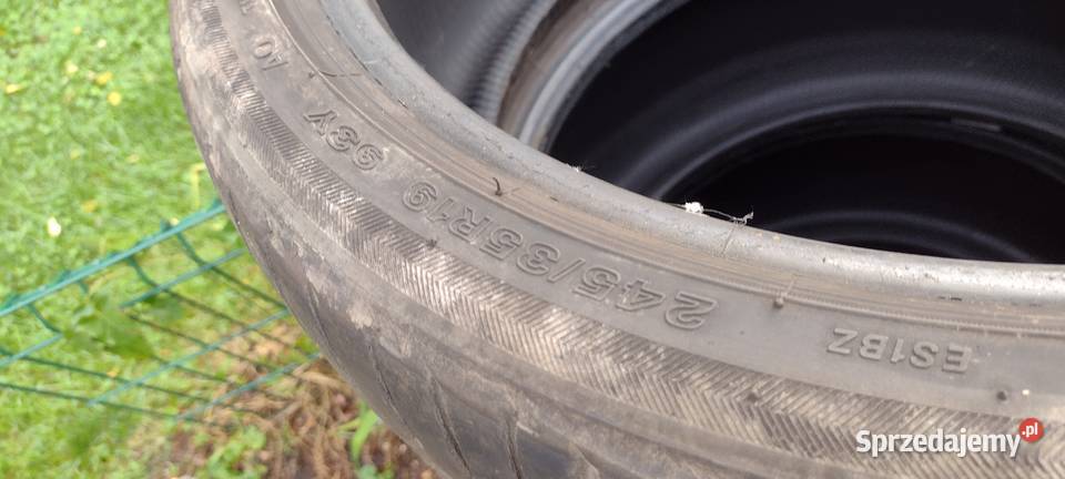 4 opony letnie 2453519 bridgestoneokazja 245 Samochodowe Samochodowe Kraków
