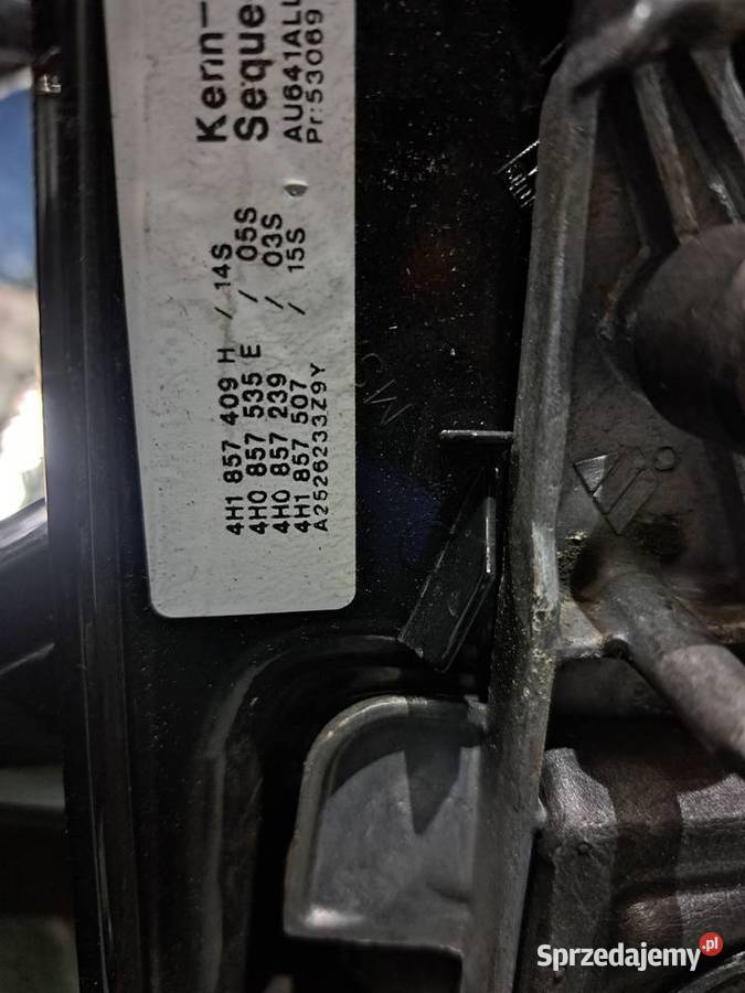 Lusterka audi a8 D4 4h0 fotochrom asystent 16 dolnośląskie