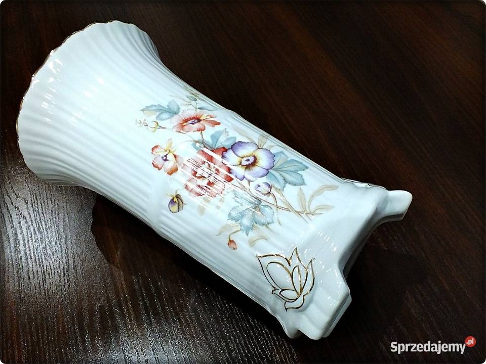 Stary Wazon Porcelana złocona z 1900 roku W lubuskie Żary