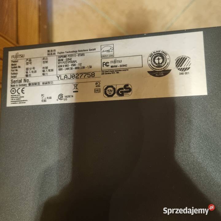 Komputer Fujitsu i5 6504GB1608600 GTDVDRW mazowieckie Warszawa