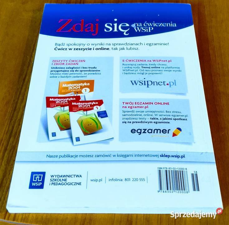 Matematyka 2001 podręcznik do gimnazjum 1 Anna matematyka Gdańsk
