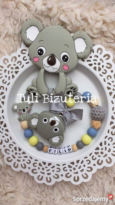 Zawieszka do smoczka z imieniem dziecka Pozostałe Katowice