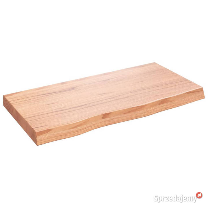 Półka brązowa 80x40x26 lakierowane lite drewno Warszawa