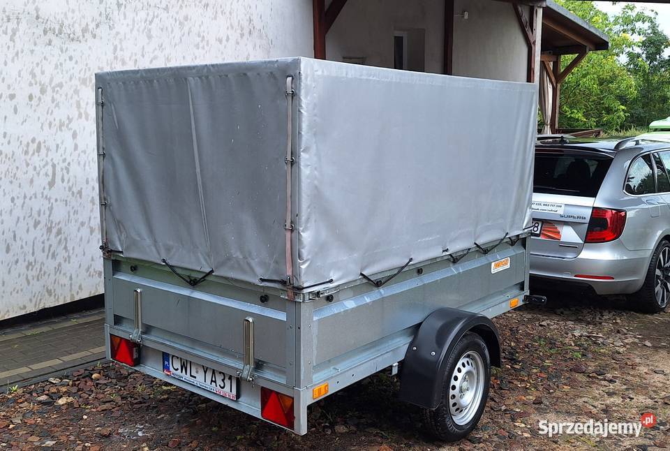 Przyczepka NEPTUN N7210 Resor spawana rama Wieniec