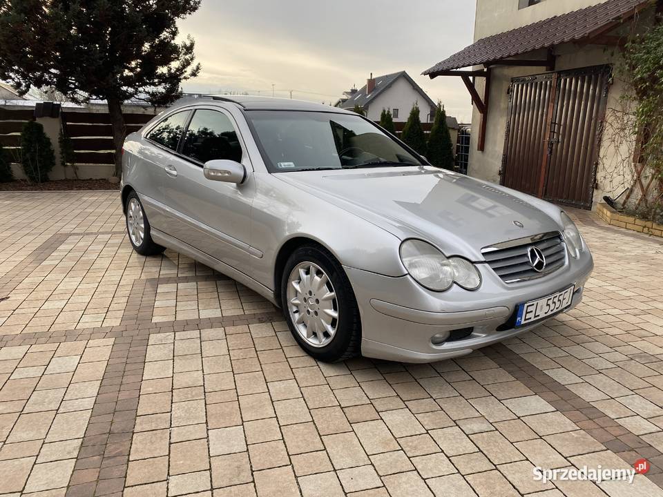 MercedesBenz C180 Coup tempomat Mercedes-Benz łódzkie Stryków