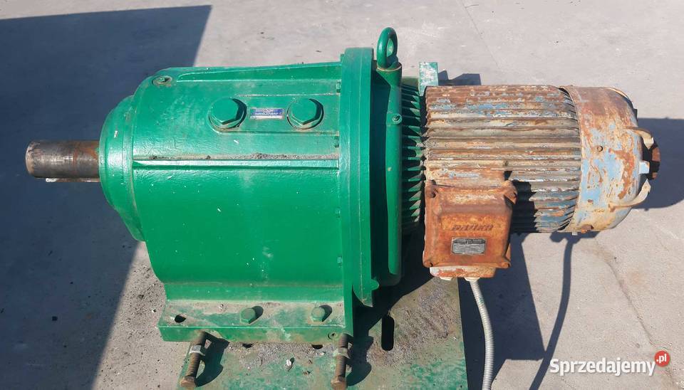 silnik elektryczny 185 kw z mocną przekładnią 30