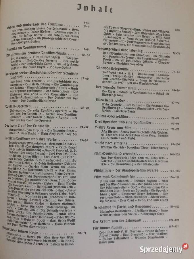 3464 O Rozwoju Niemieckiej Sztuki Filmowej Szczecin