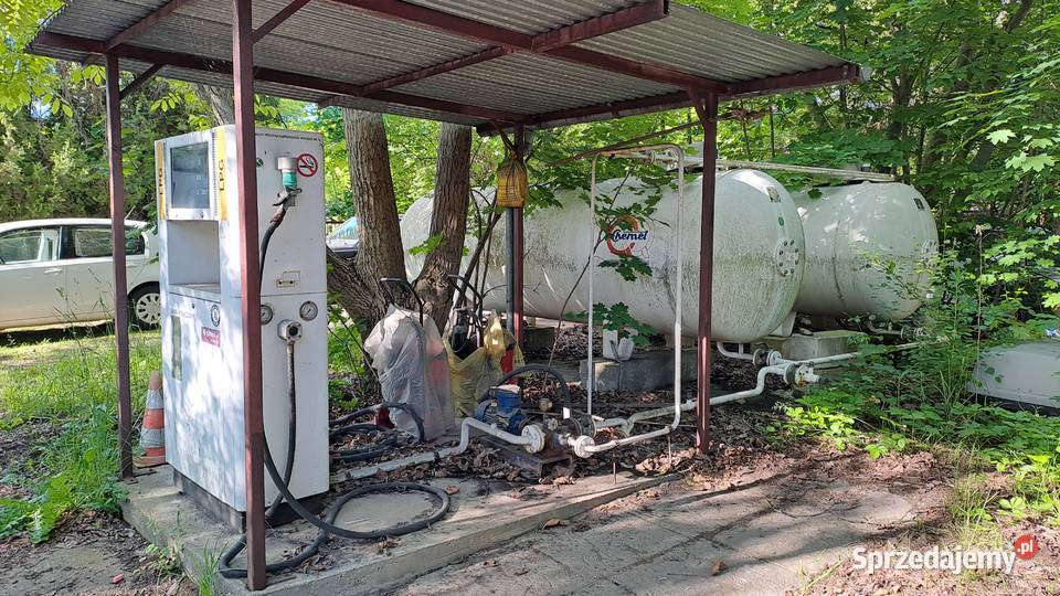 Stacja tankowania gazu LPG z dystrybutorem Wrocław