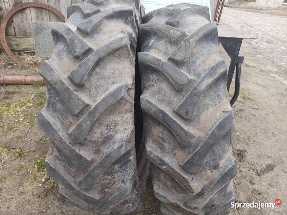 Opony 12424 i 13638 Rolnictwo Bojanowo sprzedam
