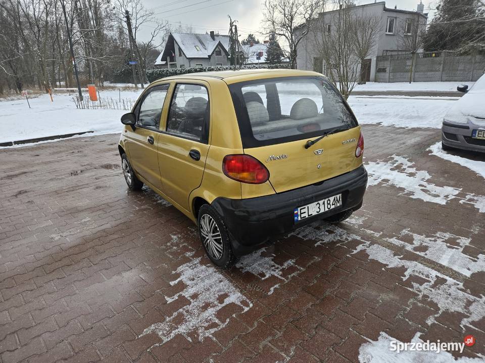 Daewoo Matiz Benzyna 2001 Łódź