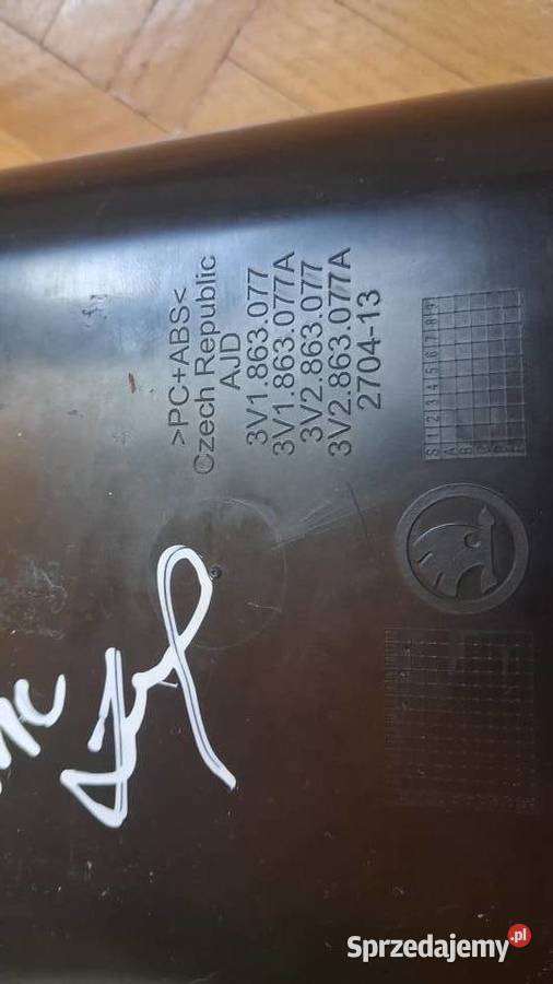 SUPERB 3 ramka i schowek tunel środkowy Gorzów Wielkopolski