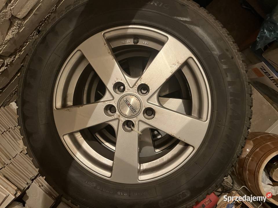 Koła zimowe felgi aluminiowe Dezent z oponami Gdańsk