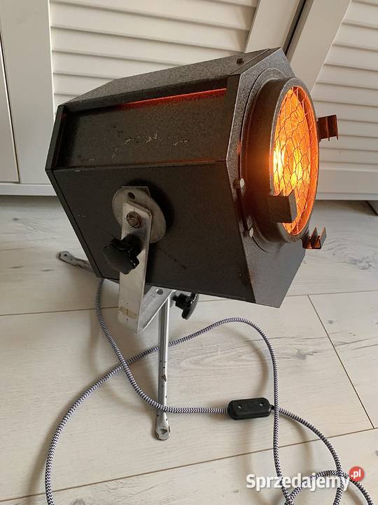Lampa z PRLu teatralna LOFT Poznań