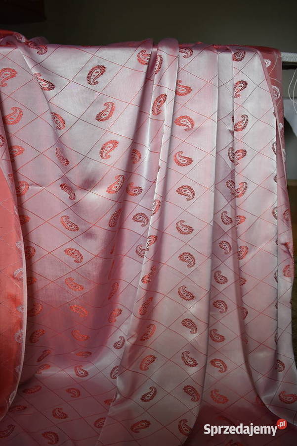 Tkanina dekoracyjna vintage PRL wielokolorowy mazowieckie Warszawa