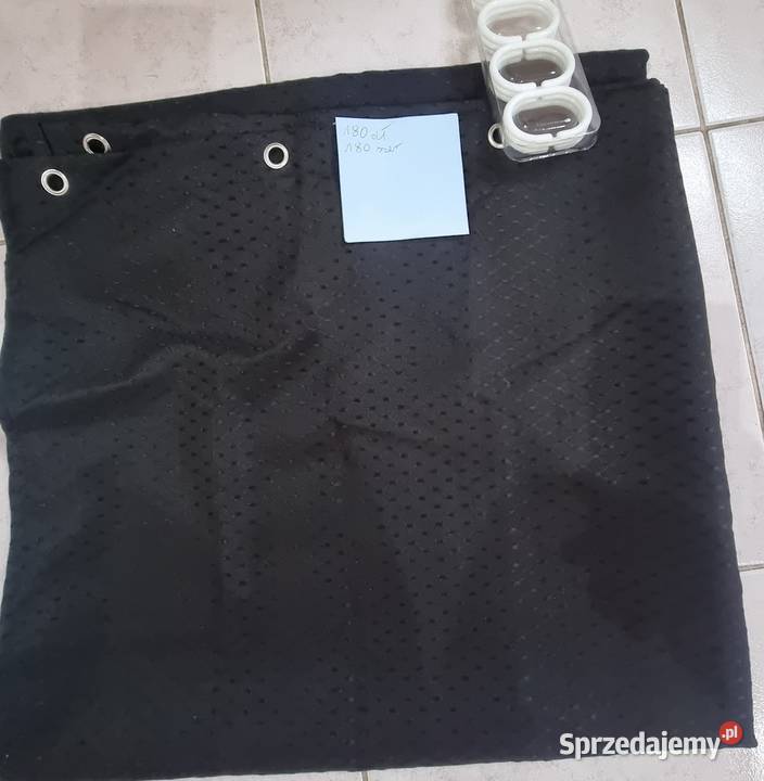 Zasłona prysznicowa do łazienki 180x180 Poręba