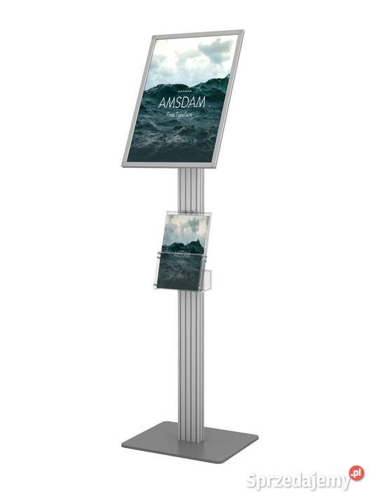 Stojak na plakat A3 kieszeń na ulotki DL art Biznes i Przemysł Kotorydz sprzedam