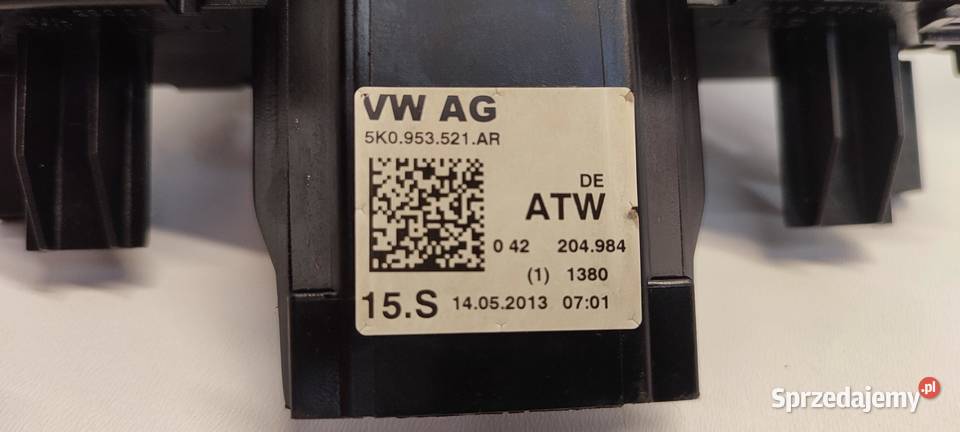VW TIGUAN 5N0 MANETKI TAŚMA ZWIJAK 5K0953502K