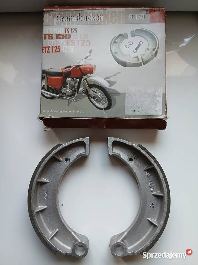 szczęki hamulcowe do mzts es etz mza Wałbrzych