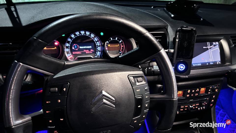 Citroen C5 x7 Exlusive 16 LPG światła do jazdy dziennej Gdańsk