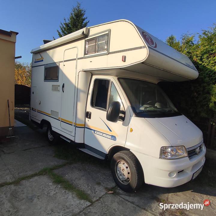 Kamper Eura Mobil Fiat Zimowa wersja Rok produkcji 2004