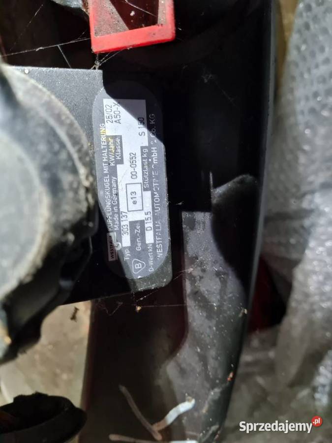 BMW X5 E53 Hak Westfalia Oryginał 13pin Nowy Typ Skawina
