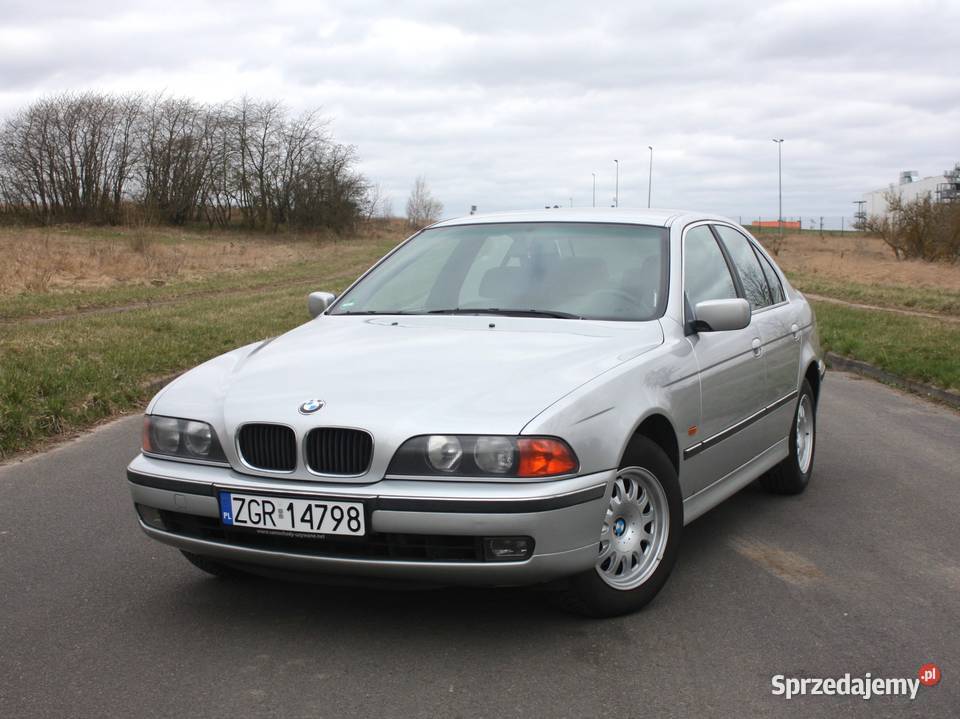 BMW 523i sedan KLIMA skóra zar w lakier metallic zachodniopomorskie Gryfino sprzedam