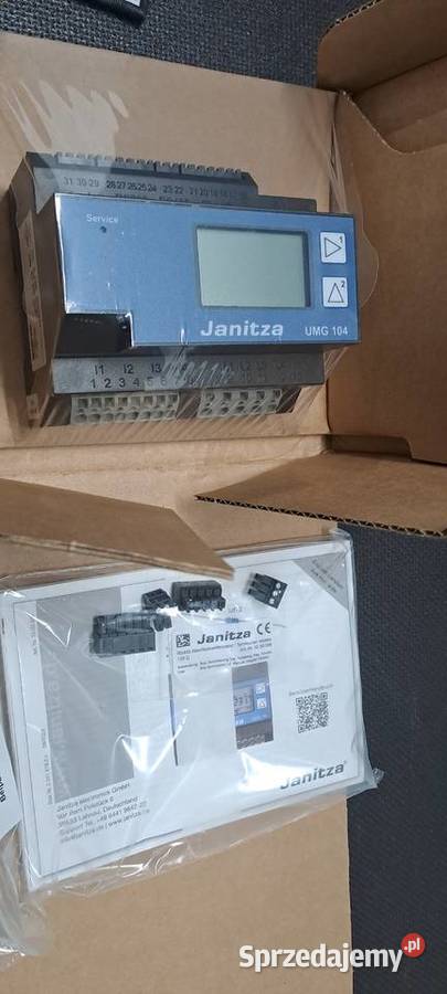 Analizator parametrów sieci Janitza UMG 104 małopolskie Myślenice