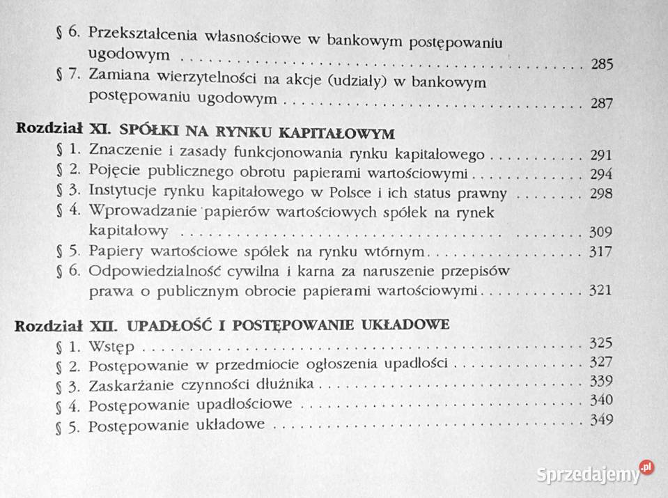 Zarys prawa spółek A Jakubecki A Kidyba J Mojak Chełm